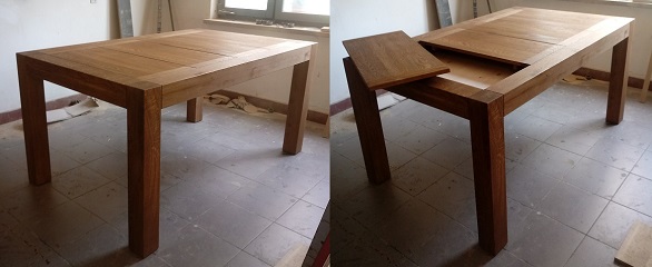 Stół z otwieranym blatem